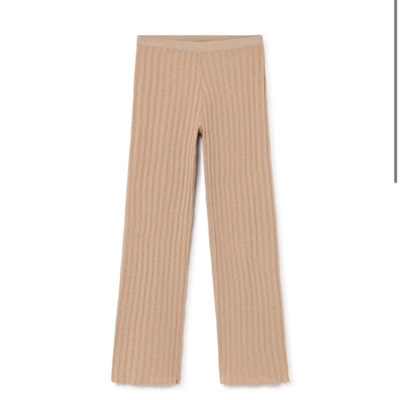 paloma wool beige pant high waisted komo - Picture 4 of 4